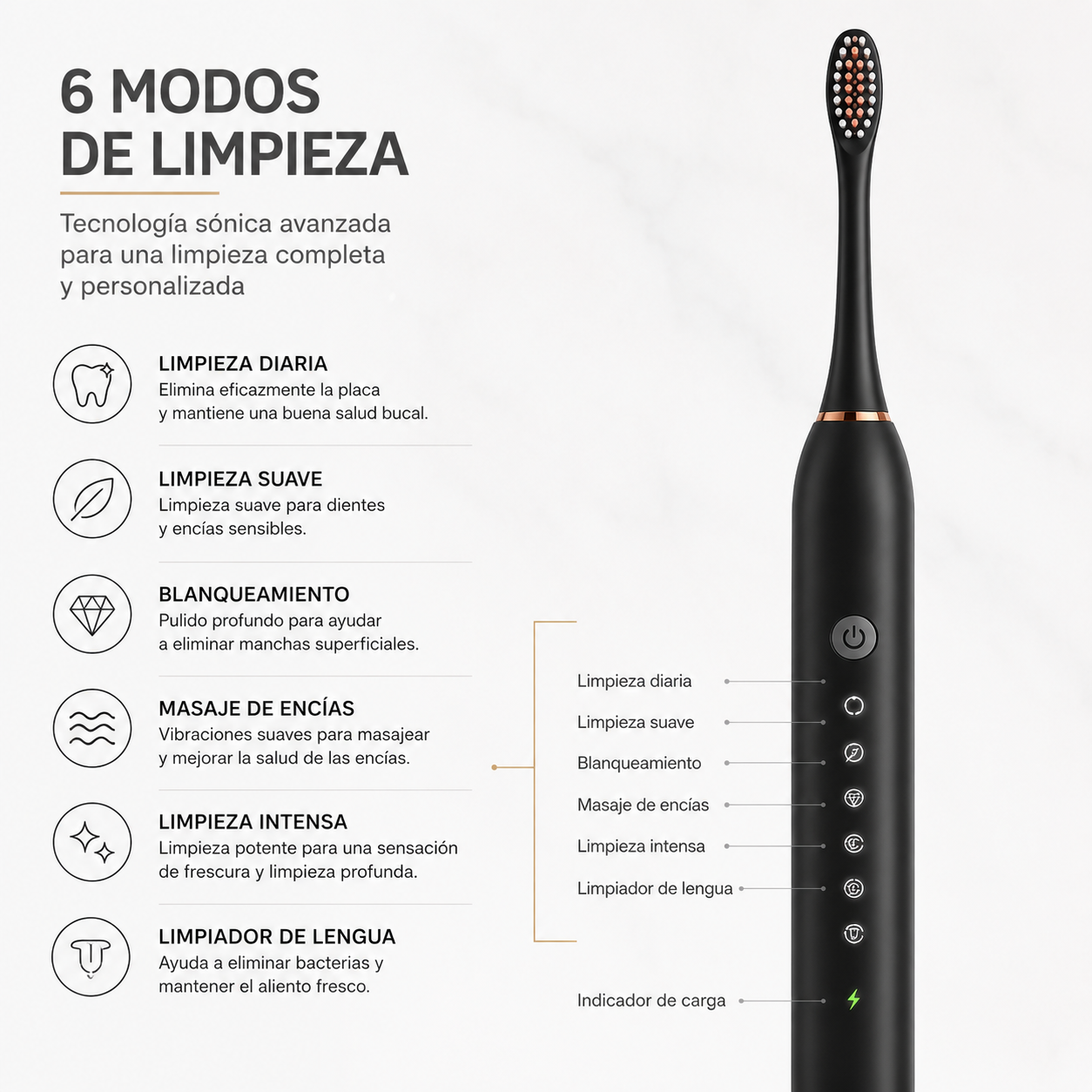 CEPILLO DE DIENTES ELECTRICO PARA ADULTOS - 1
