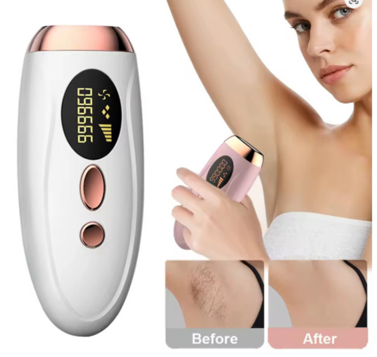 DEPILADORA LASER IPL PROFESIONAL PARA CASA - TECNOLOGÍA DE LUZ PULSADA CON 5 NIVELES - 4