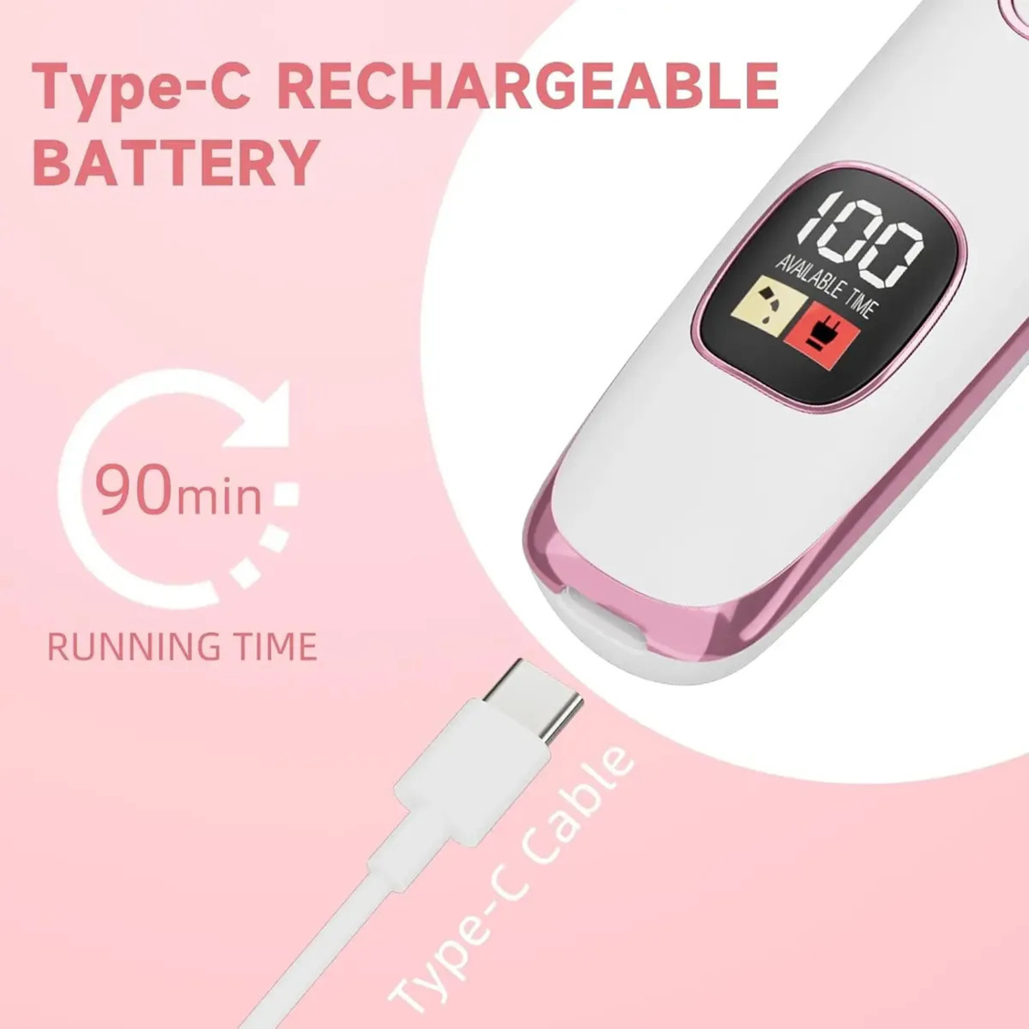 DEPILADORA ELÉCTRICA MULTIFUNCIONAL 5 EN 1 RECARGABLE PARA MUJER - 10
