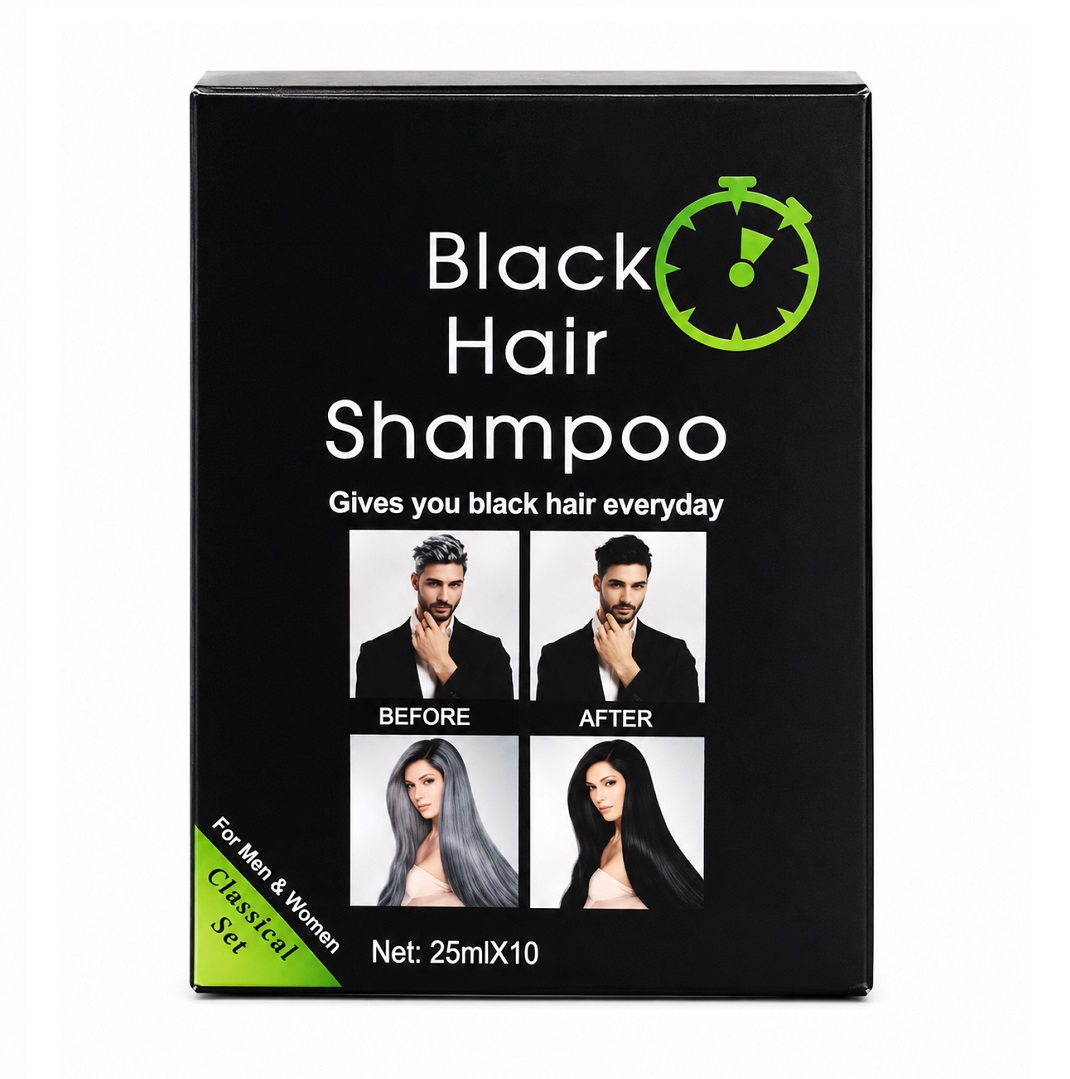SHAMPOO BLACK HAIR PINTA CANAS 100 SACHETS - 4