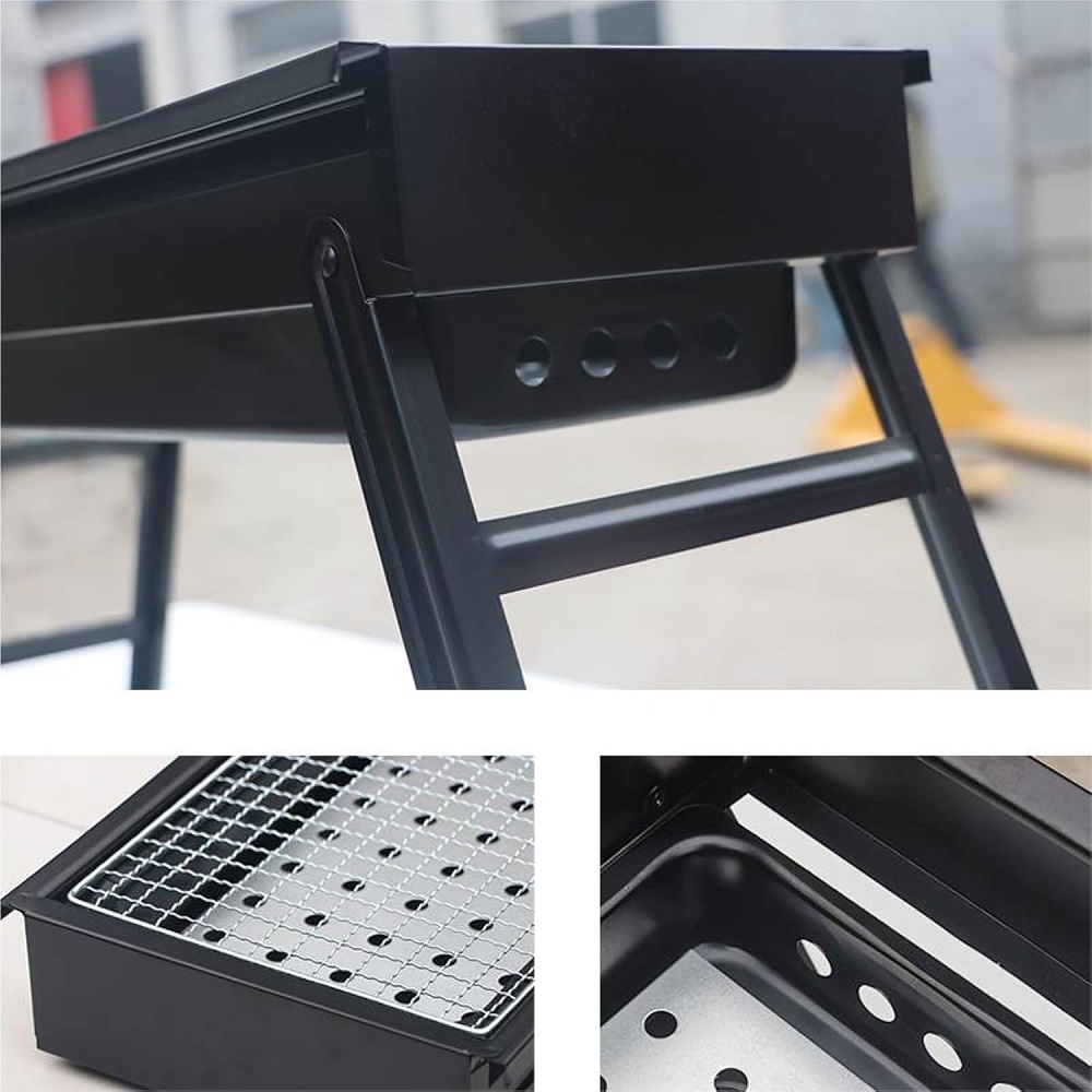 PARRILLA PORTÁTIL PLEGABLE MODELO DESKTOP BBQ - 3
