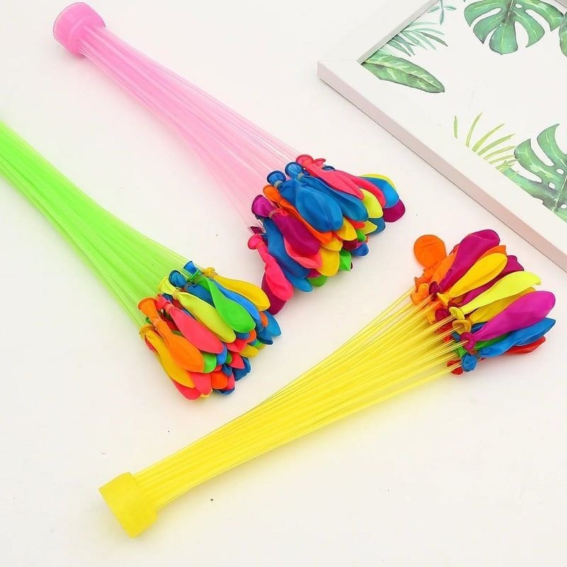 SET DE 5 RAMILLETES DE GLOBOS PARA AGUA MAGICAS 37PCS POR RAMILLETE - 3