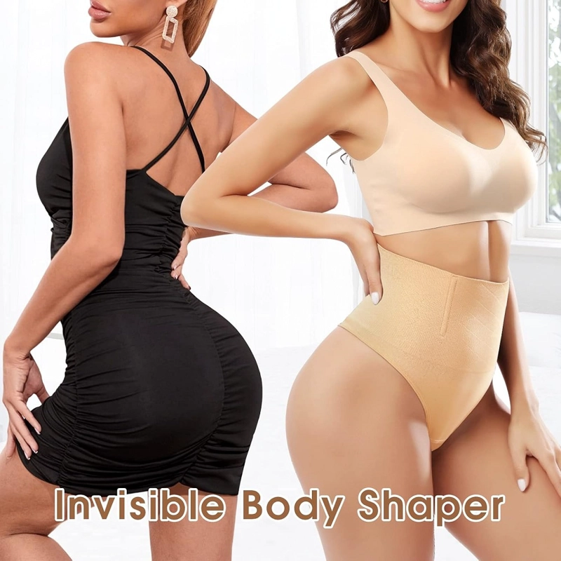 CALZON FAJA CINTURA ALTA MICROFIBRA LEVANTA GLUTEOS BEIGE M - 2