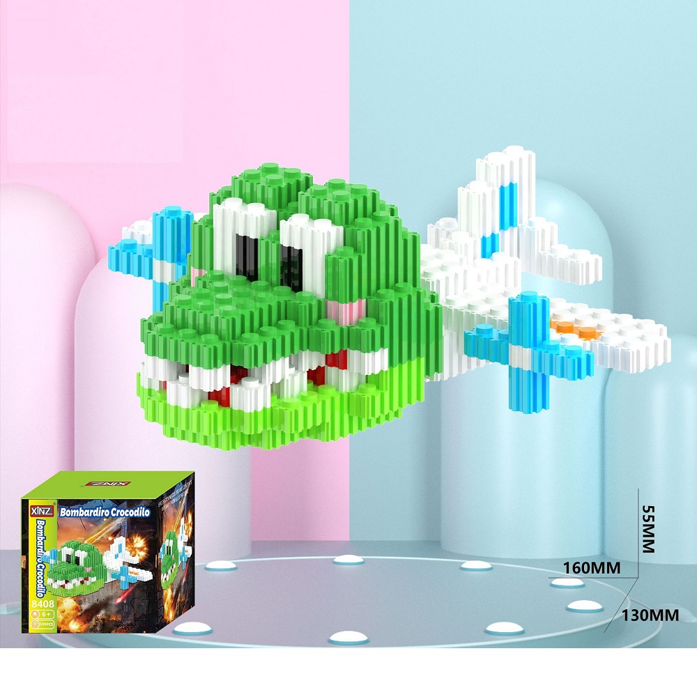 LEGOS ARMABLES BLOQUES PARA ARMAR ROMPECABEZAS TUNG TUNG SAHUR - 1