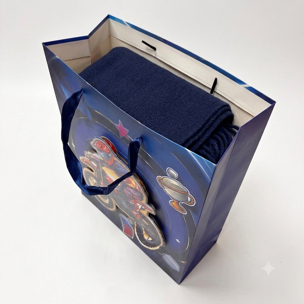 SET DE 4 BOLSAS DE REGALO 32CM X 36CM X 9CM - ROSA - 3