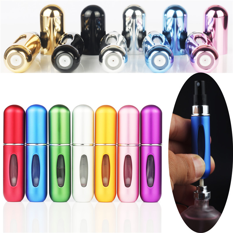 SET DE 6 -ATOMIZADOR DISPENSADOR DE PERFUME PORTÁTIL DE VIAJE - 1