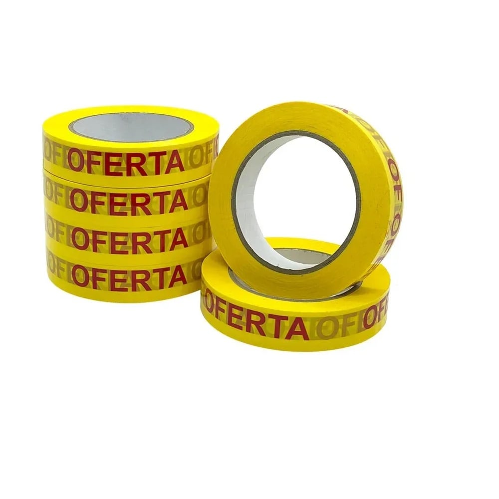 CINTA DE EMBALAJE IMPRESAS OFERTA 100 YARDAS PACK 6 - 1