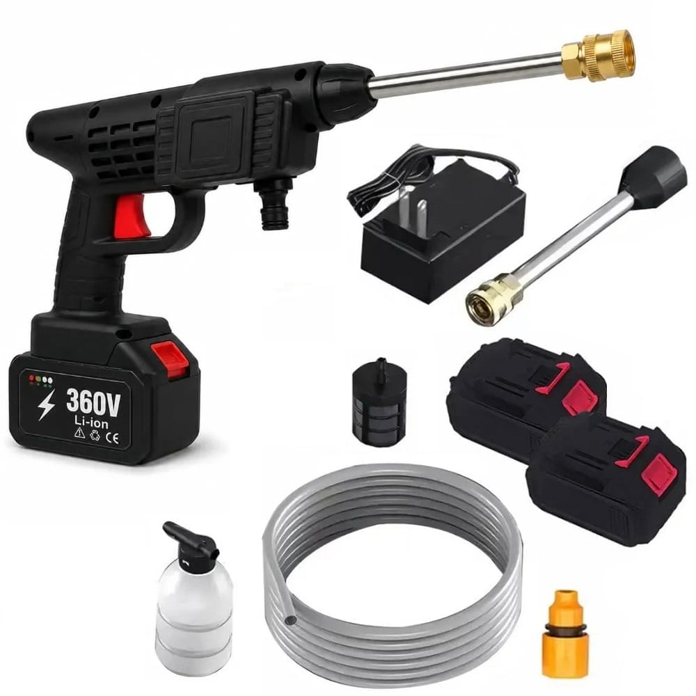 HIDROLAVADORA DE 360 VOLTIOS PISTOLA 4 MODOS DE PRESION - 4