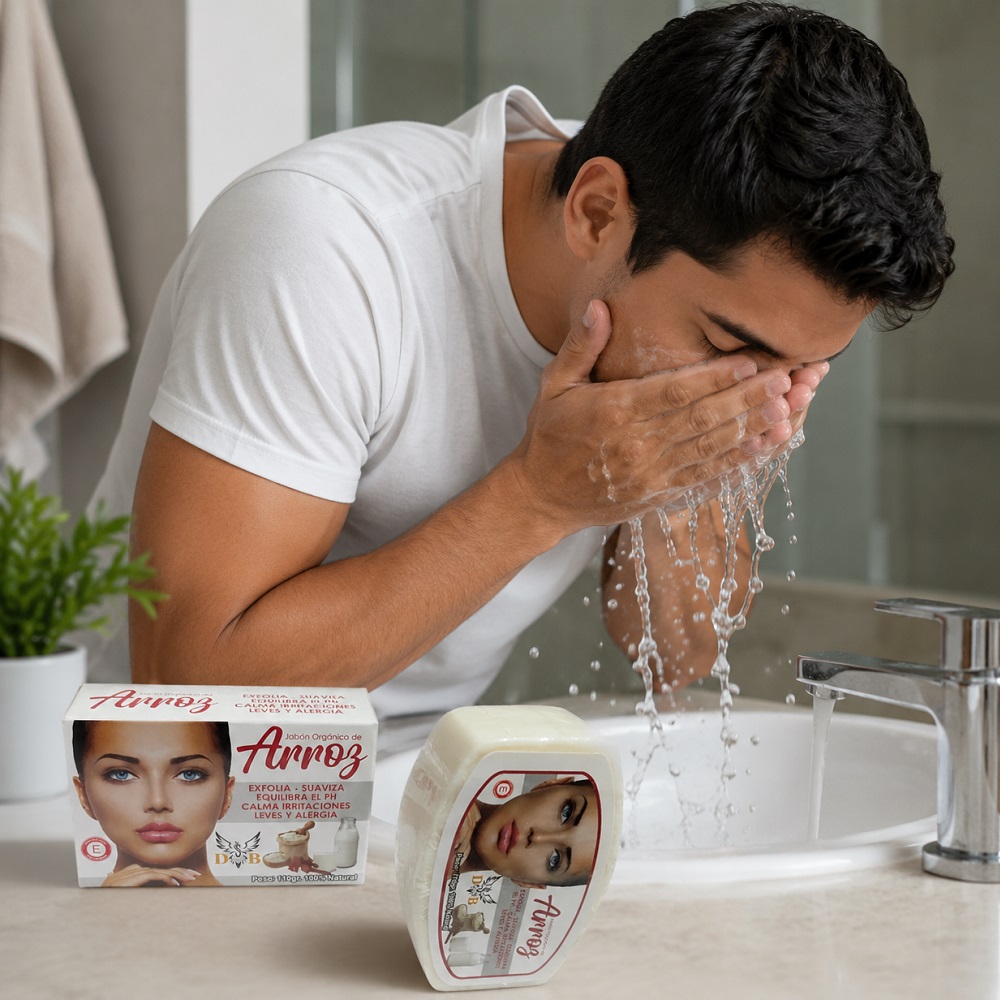 BLISTER DE 6 JABONES DE GLICERINA DE ARROZ HIDRATANTE - 4