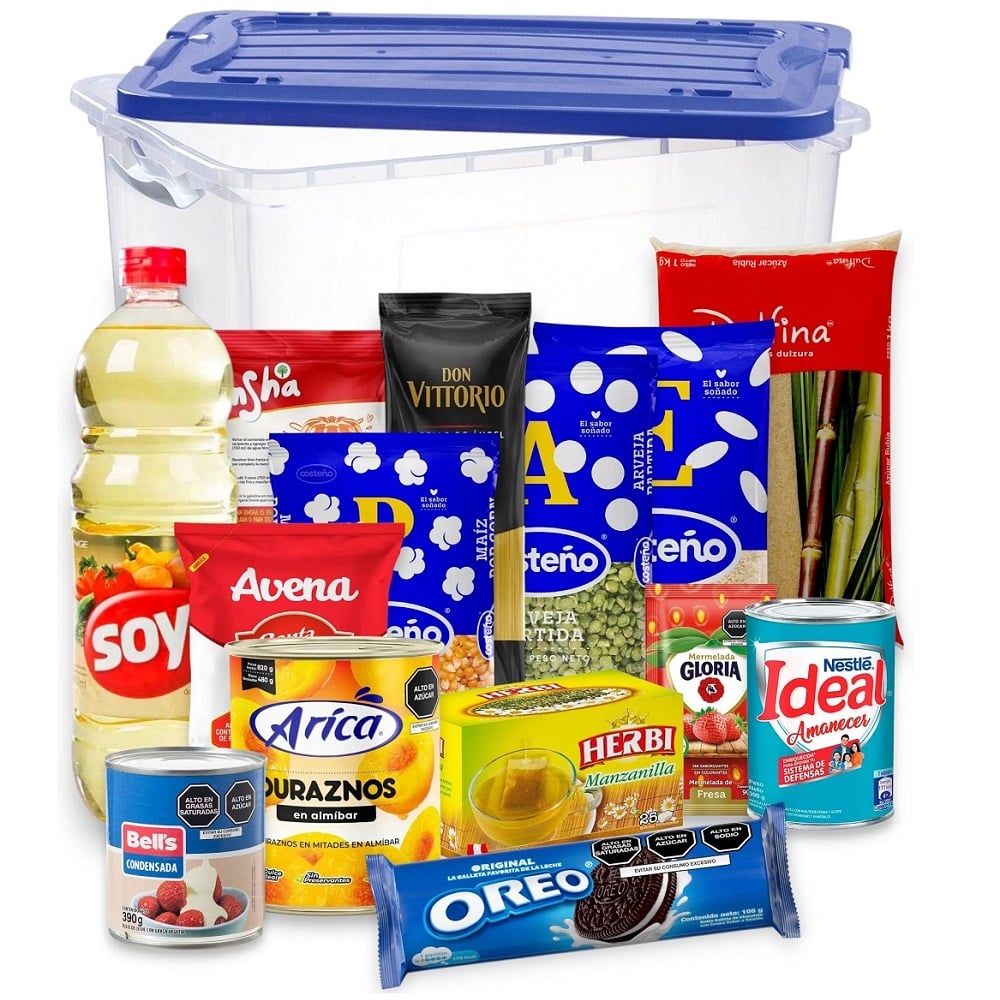 CANASTA DE VIVERES BOX DE REGALOS GENERAL 1 - 1