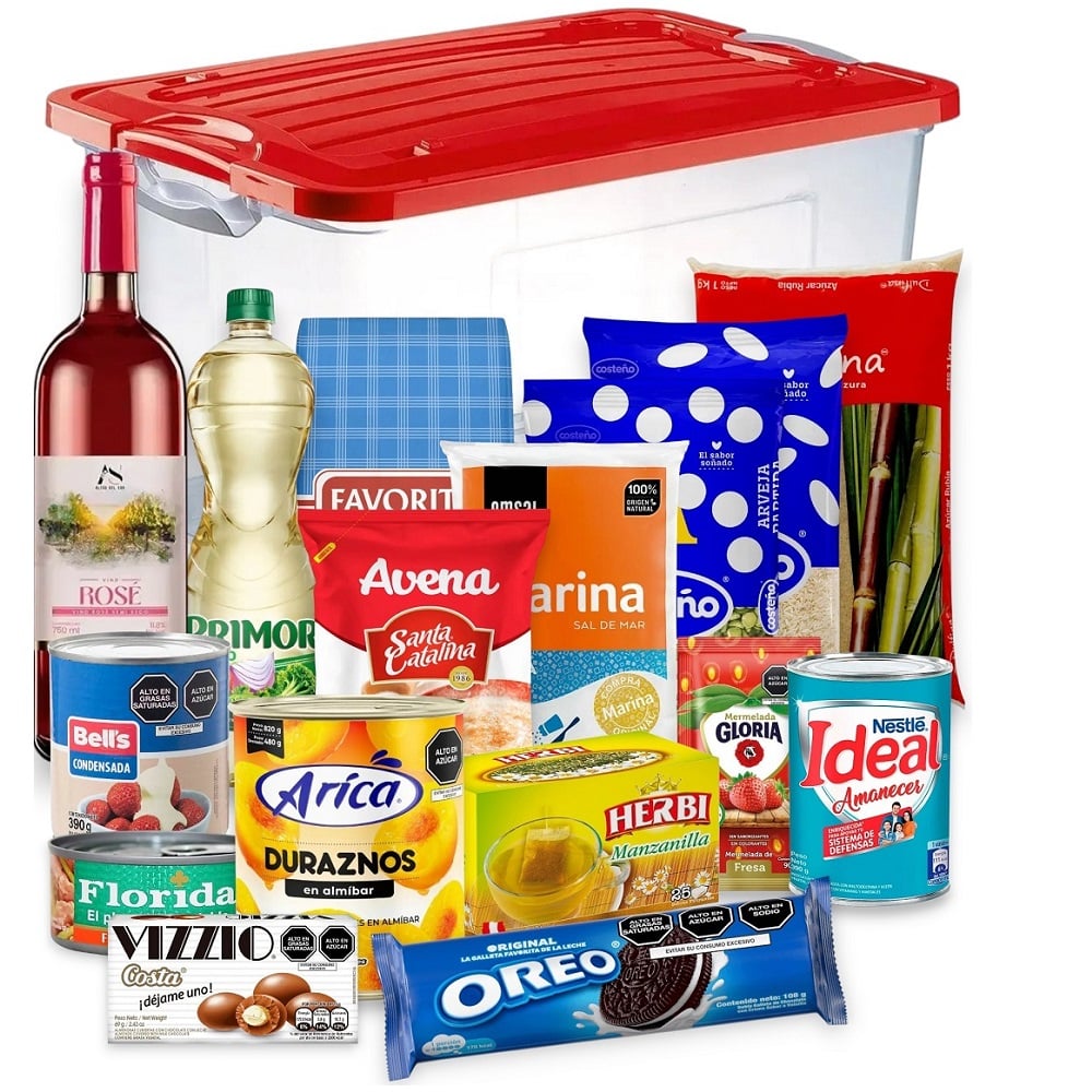 CANASTA DE VIVERES BOX DE REGALOS GENERAL 4 - 1