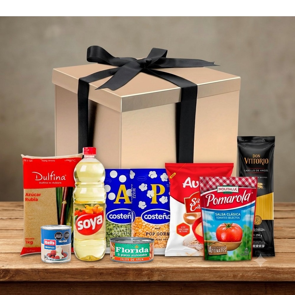 CANASTA DE VIVERES BOX DE REGALOS GENERAL 8 - 1