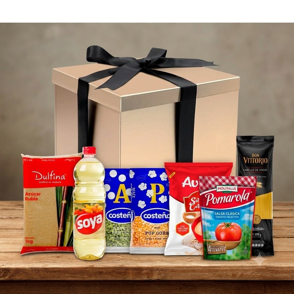 CANASTA DE VIVERES BOX DE REGALOS GENERAL 7 - 1