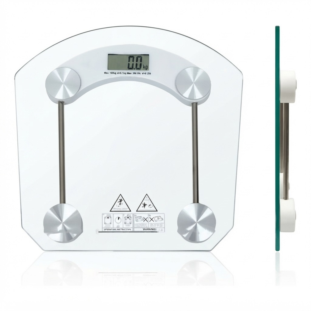 BALANZA DIGITAL BÁSCULA DE PESO CORPORAL MAX 180 KG - 2