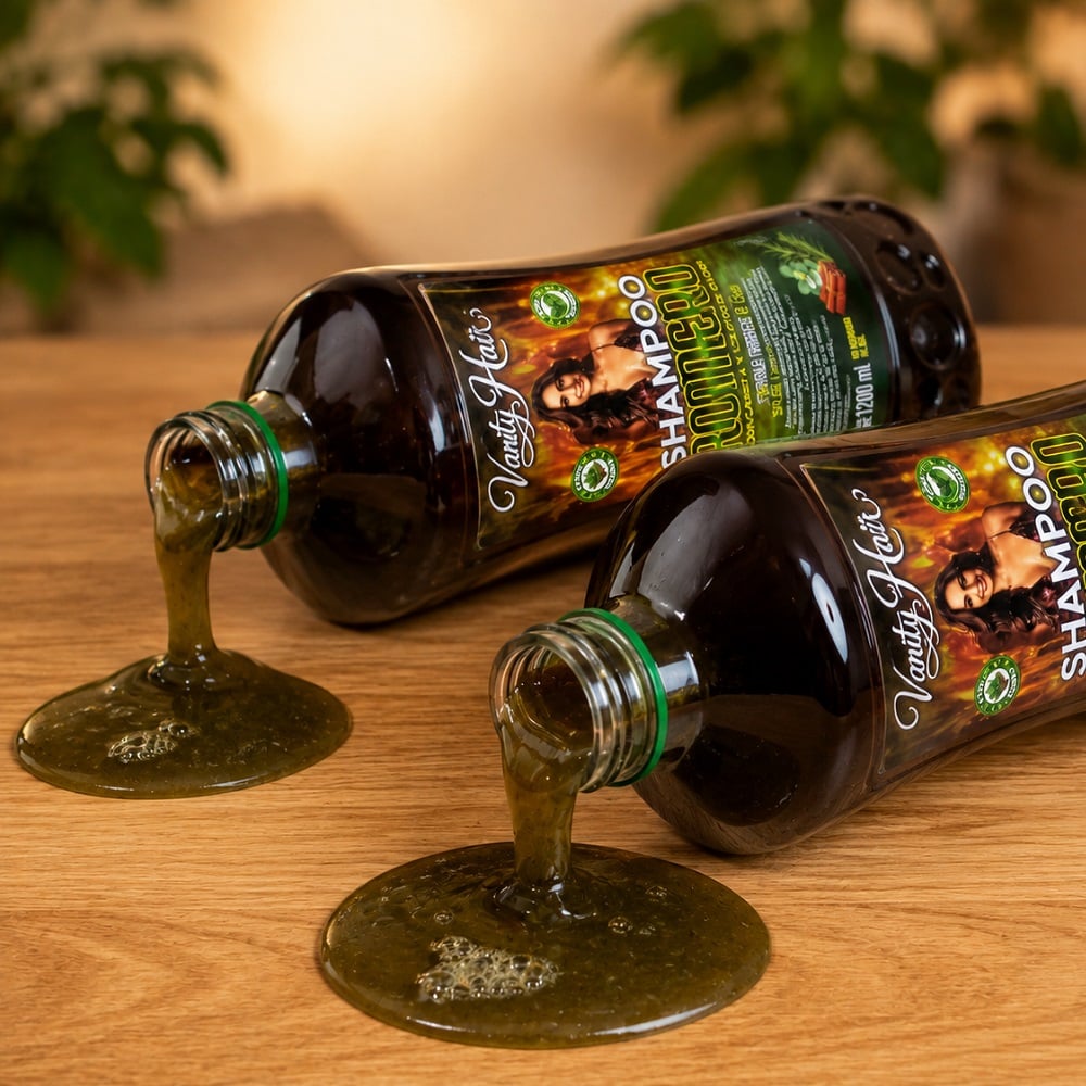 SHAMPOO EN BOTELLA 1200ML DE ROMERO REPARADOR ANTICAIDA DE CABELLO - 3