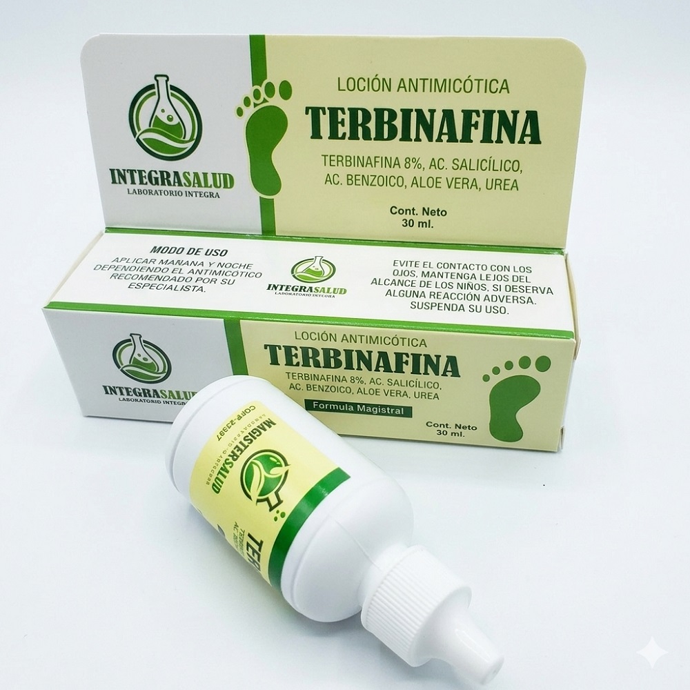 2 TERBINAFINA S 8% EN GOTAS PARA TRATAMIENTO  DE HONGOS EN LAS UÑAS Y PIES - 3