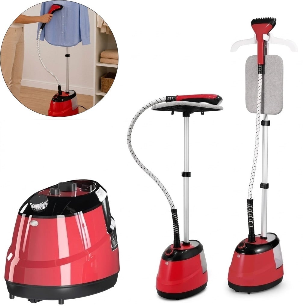 PLANCHA DE VAPOR PARA ROPA CON  BASE DE PLANCHADO VAPORIZADOR DE PRENDAS - 1