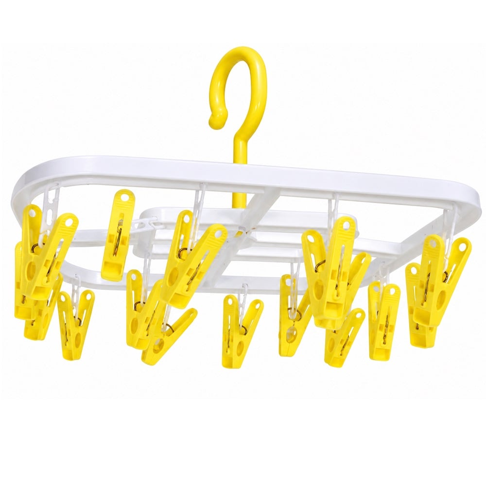 COLGADOR CON 16 GANCHOS PARA COLGAR MEDIAS Y ROPA INTERIOR SET DE 2 - 2