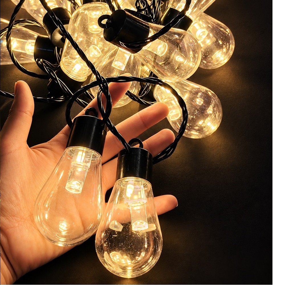 LUCES LED PARA TERRAZA DECORATIVAS 5MTS 20 FOCOS - 4