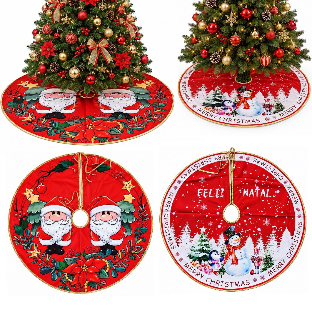 PIE DE ARBOL PISOS NAVIDEÑOS DE 80 DE DIAMETRO SET DE 2 - 2