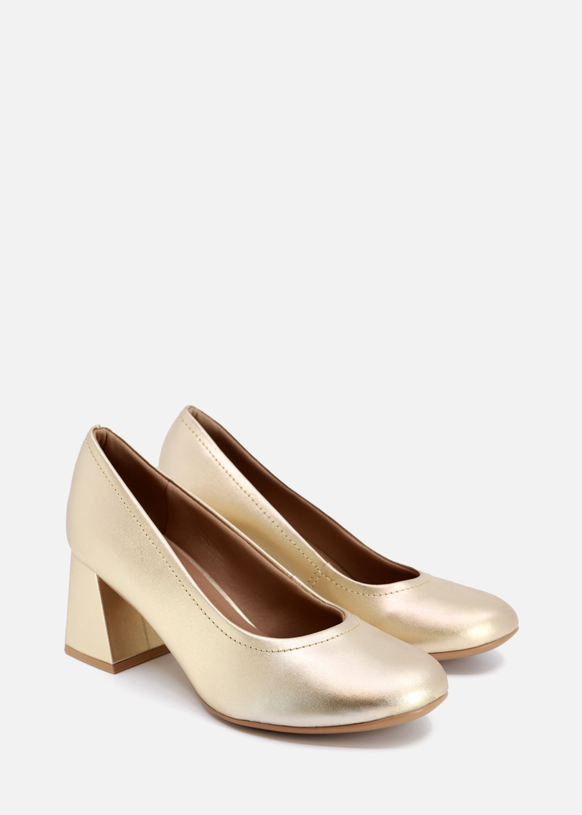 ZAPATOS CASUALES MUJER USAFLEX CUERO PLATA SCARPIN VIEJA USA AJ0502010 - 2