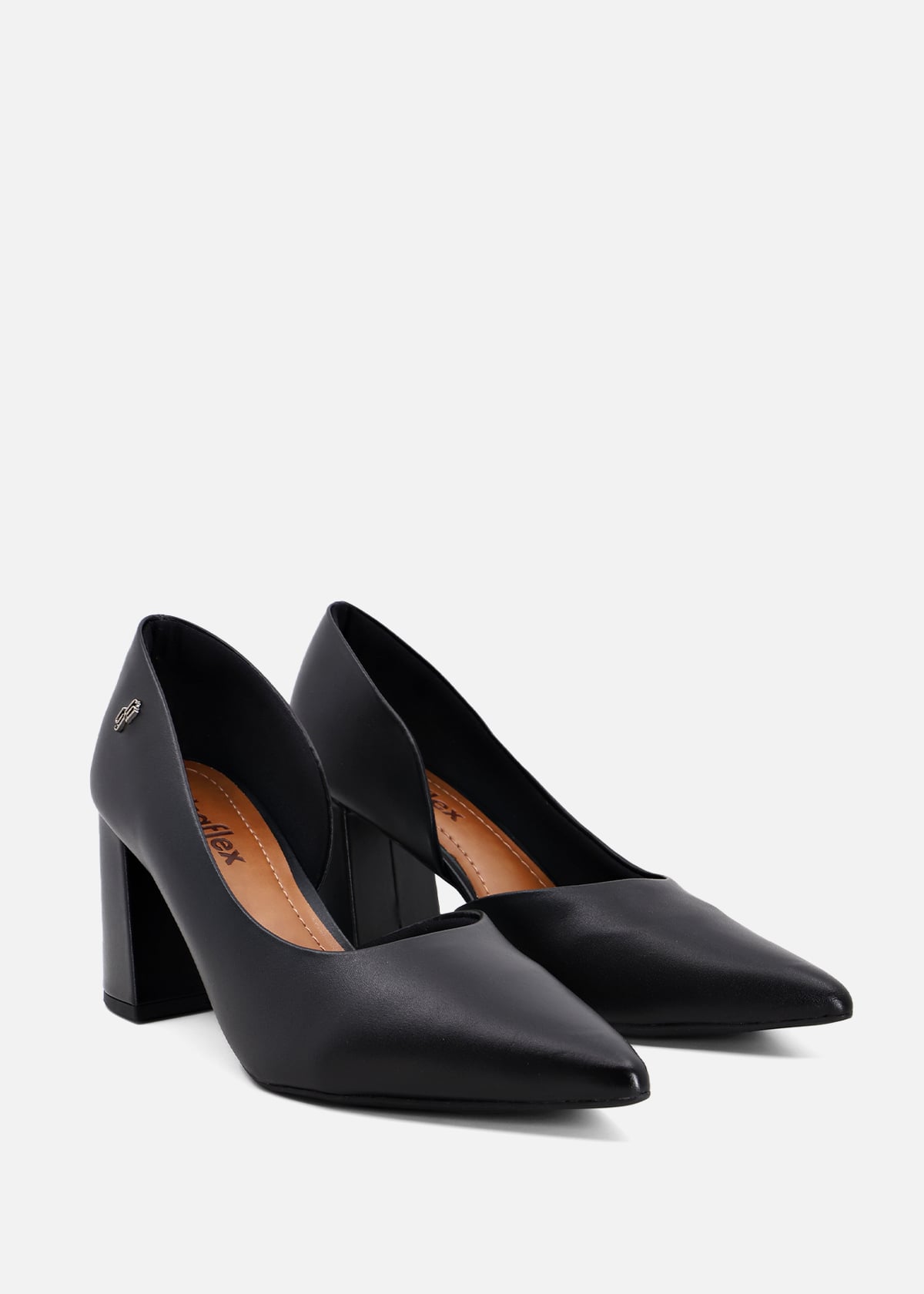 ZAPATOS CASUALES MUJER USAFLEX CUERO NEGRO SCARPIN USA AH0508009 - 2