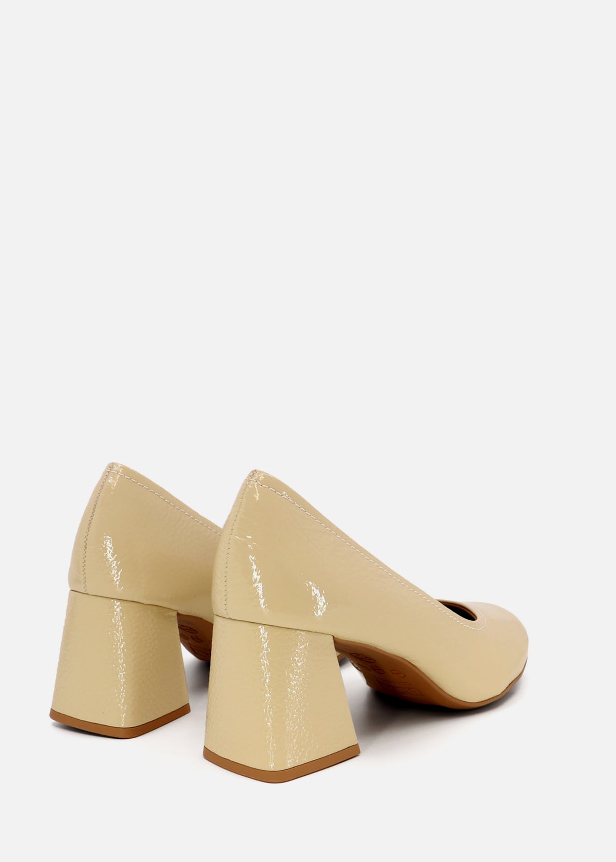 ZAPATOS CASUALES MUJER USAFLEX CUERO VAINILLA SCARPIN USA AJ0502003 - 3