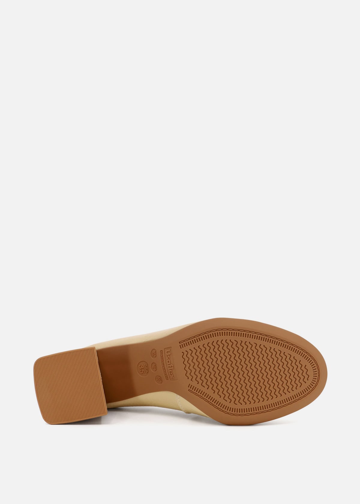 ZAPATOS CASUALES MUJER USAFLEX CUERO VAINILLA SCARPIN USA AJ0502003 - 4