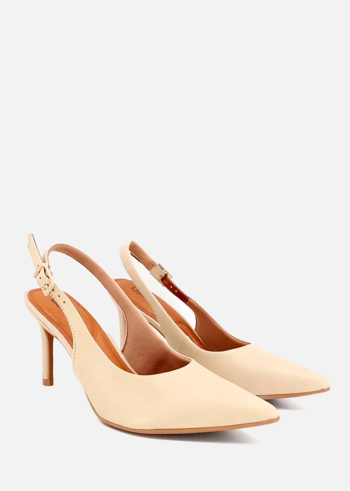ZAPATOS CASUALES MUJER USAFLEX CUERO VAINILLA SCARPIN USA AH1910011 - 2