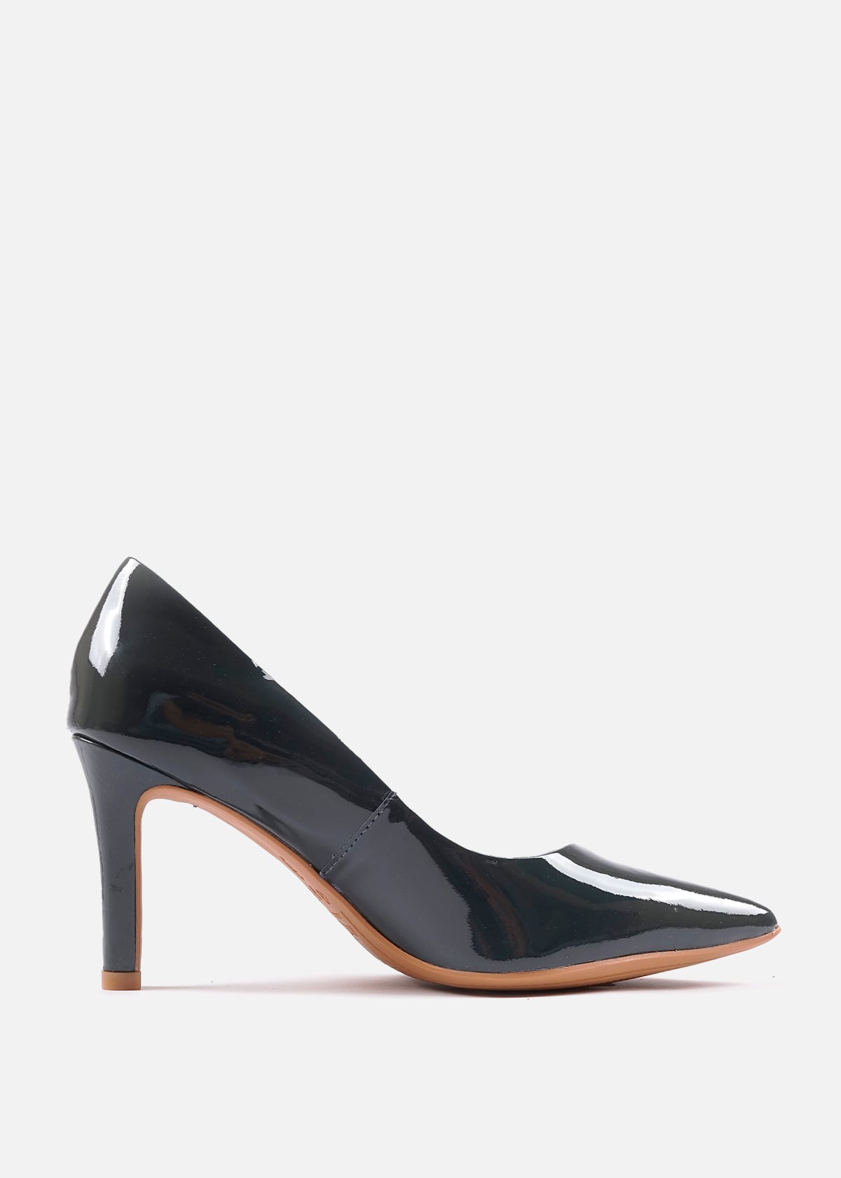 ZAPATOS CASUALES MUJER USAFLEX CUERO AZUL SCARPIN USA AD0601005 - 1