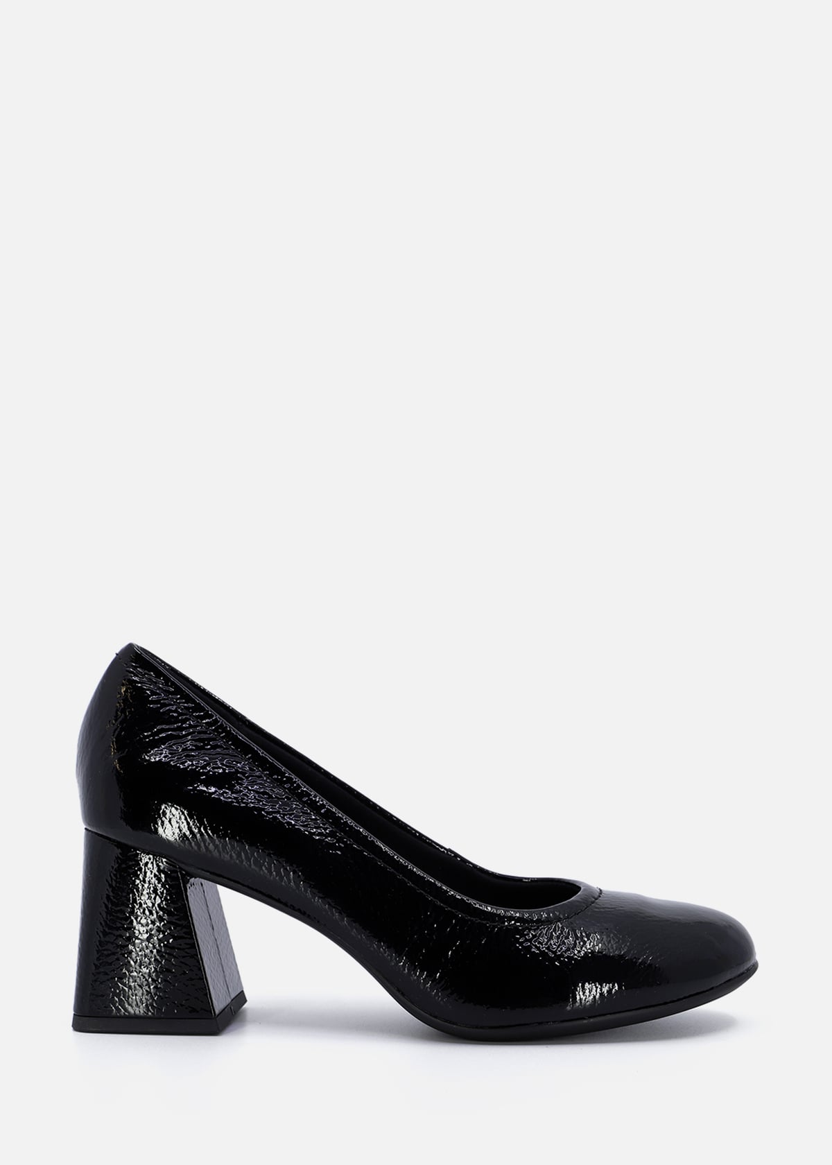 ZAPATOS CASUALES MUJER USAFLEX CUERO NEGRO SCARPIN USA AJ0502001 - 1
