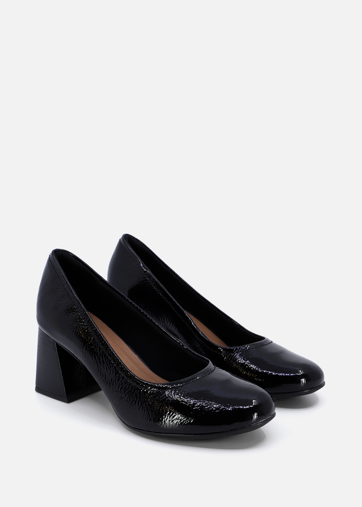 ZAPATOS CASUALES MUJER USAFLEX CUERO NEGRO SCARPIN USA AJ0502001 - 2