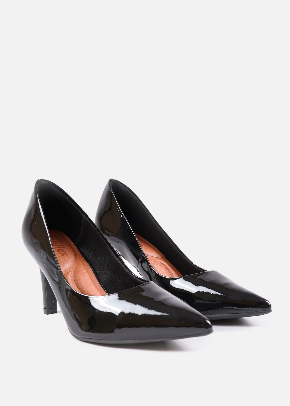 ZAPATOS CASUALES MUJER USAFLEX CUERO NEGRO SCARPIN USA AD0601004 - 2
