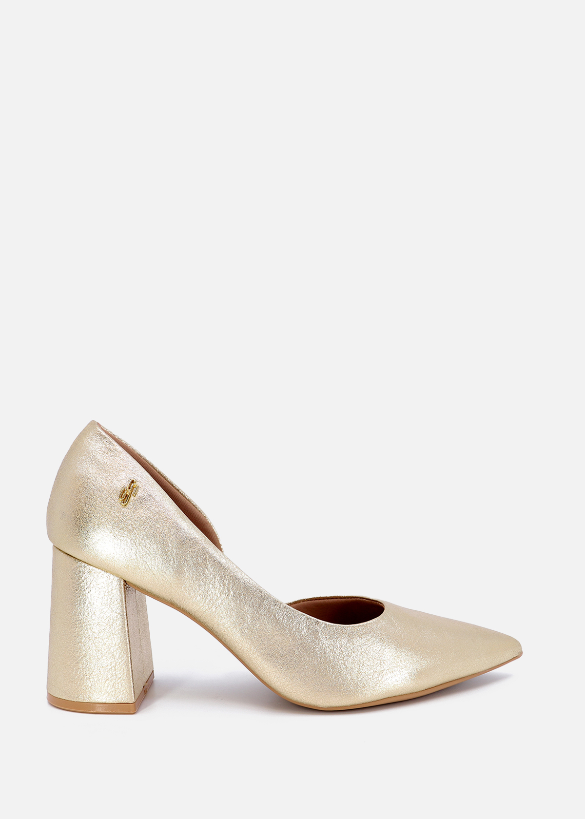 ZAPATOS CASUALES MUJER USAFLEX CUERO DORADO SCARPIN USA AH0508021 - 1