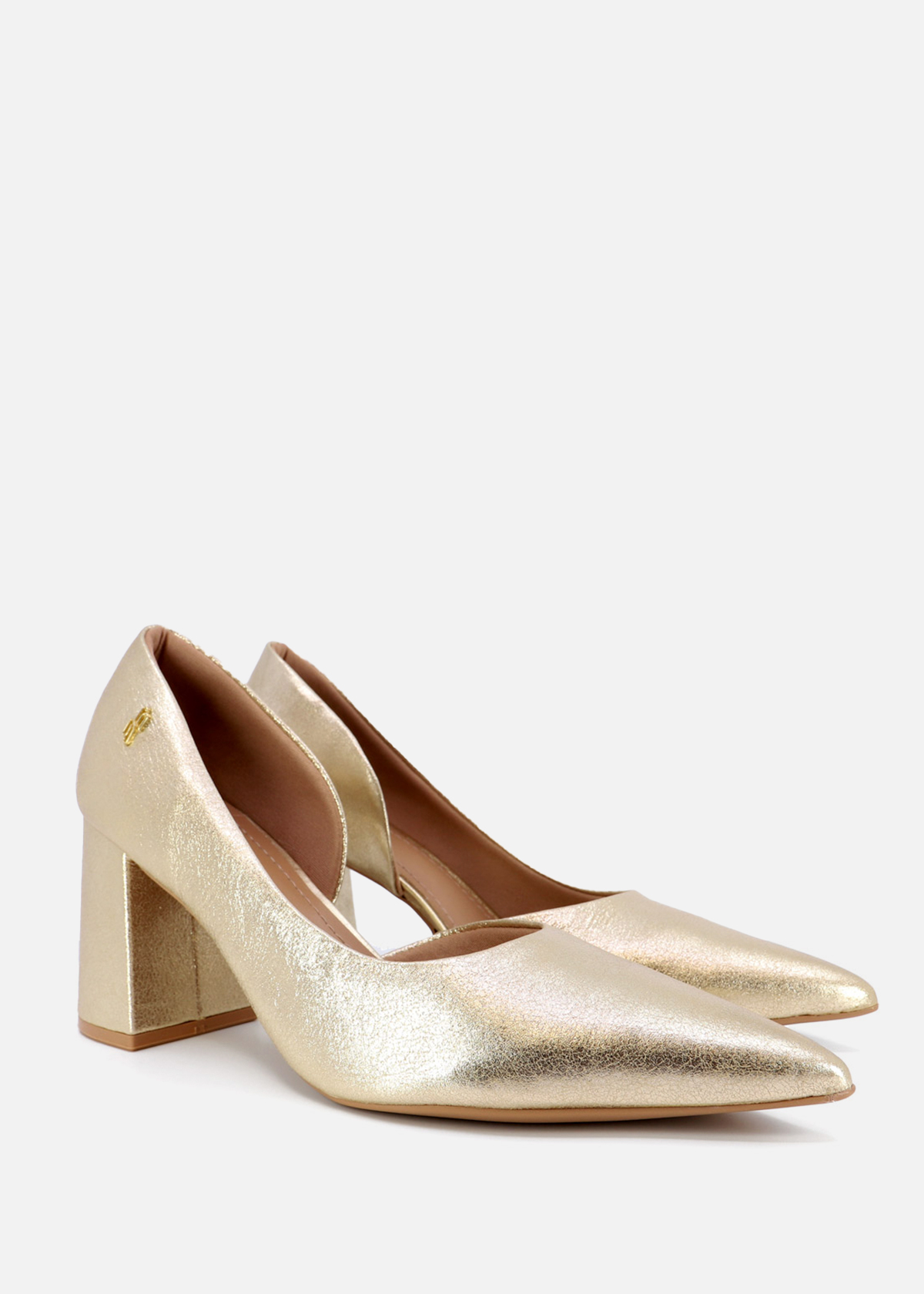 ZAPATOS CASUALES MUJER USAFLEX CUERO DORADO SCARPIN USA AH0508021 - 2