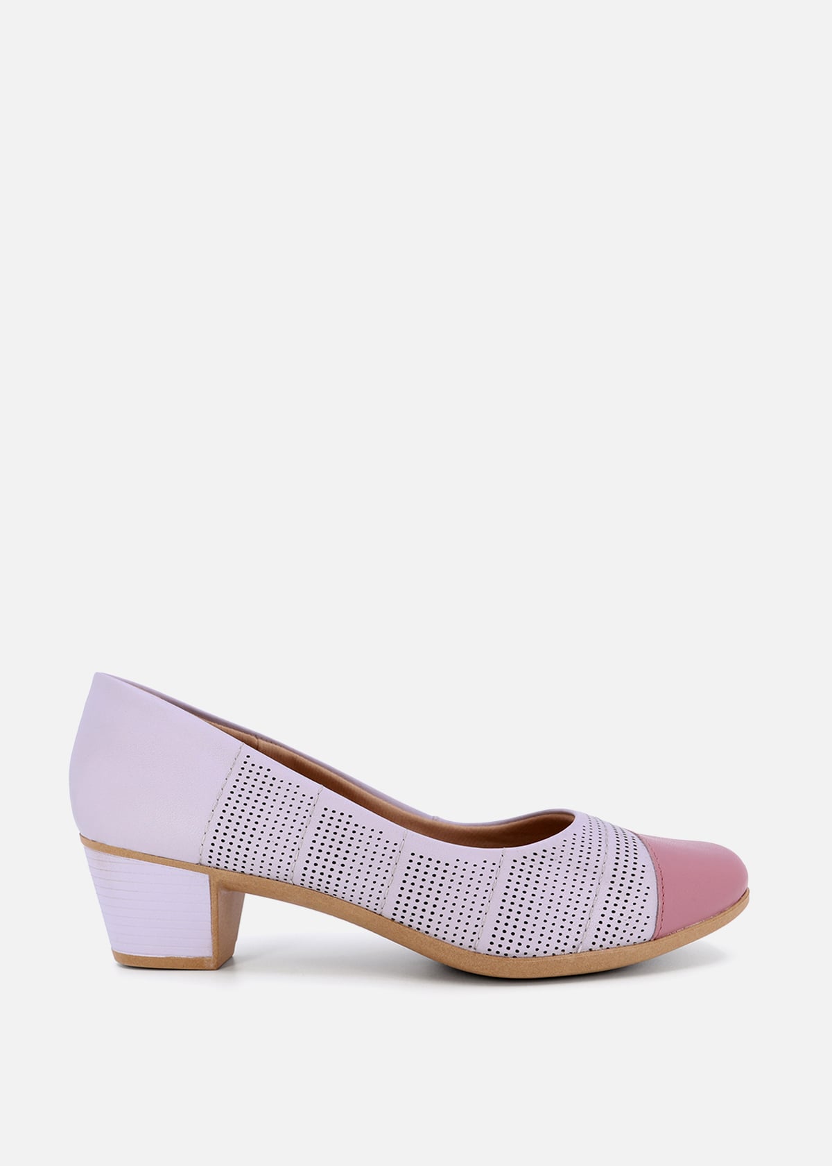 ZAPATOS CASUALES MUJER USAFLEX CUERO LILA SCARPIN USA AC3217006 - 1