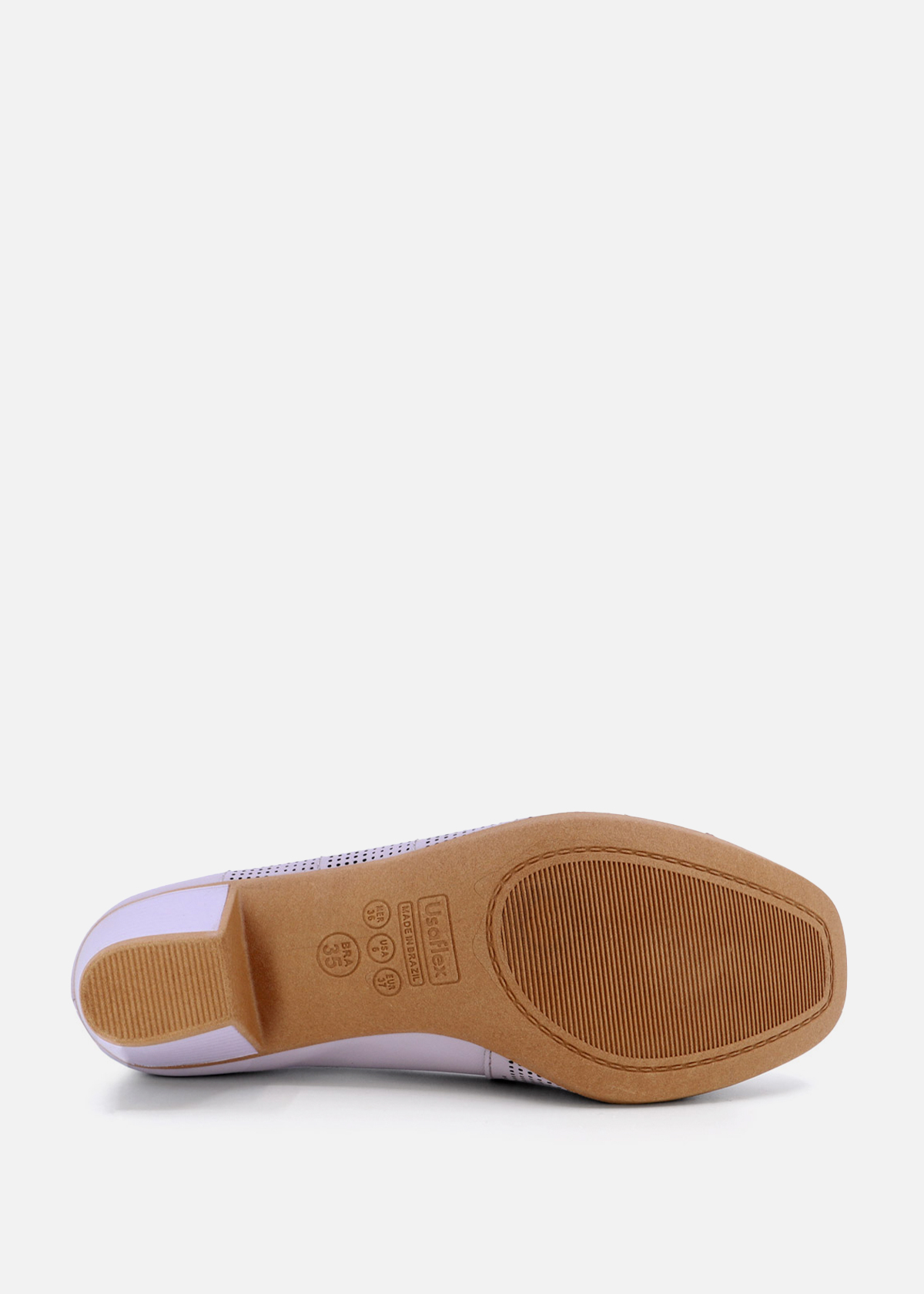 ZAPATOS CASUALES MUJER USAFLEX CUERO LILA SCARPIN USA AC3217006 - 5