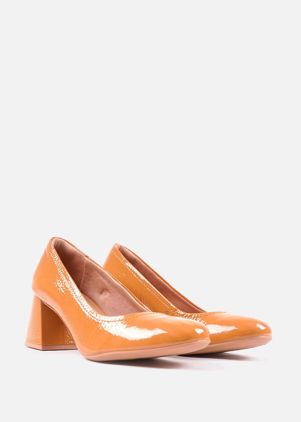 ZAPATOS CASUALES MUJER USAFLEX CUERO MOSTAZA SCARPIN USA AJ0502004 - 2