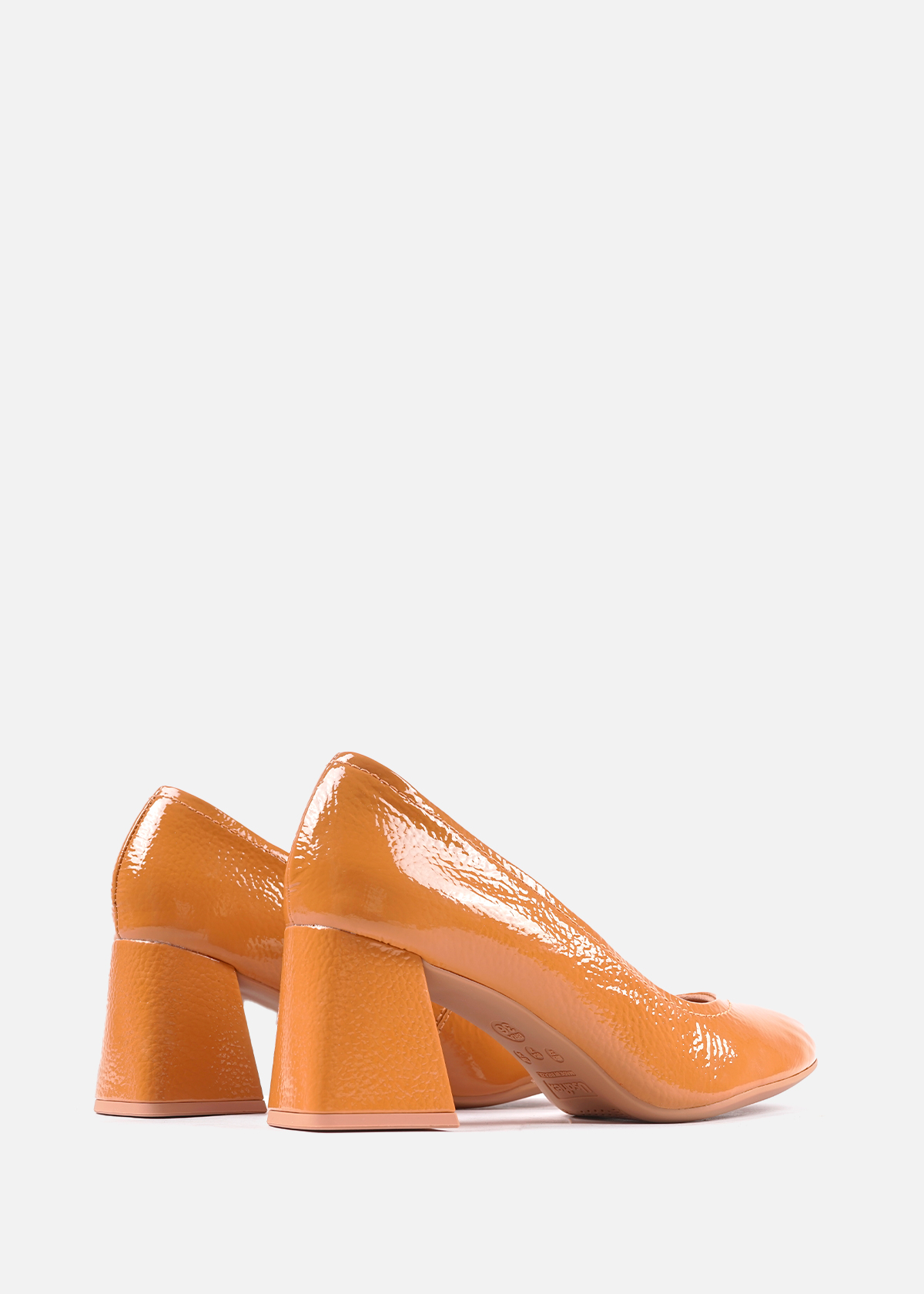 ZAPATOS CASUALES MUJER USAFLEX CUERO MOSTAZA SCARPIN USA AJ0502004 - 3