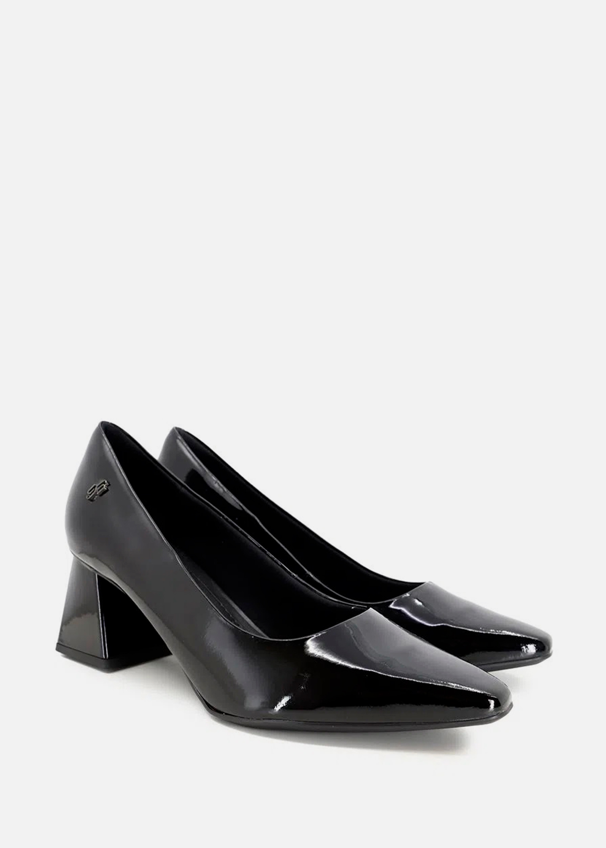 ZAPATOS CASUALES MUJER USAFLEX CUERO NEGRO SCARPIN USA AI1303009 - 2