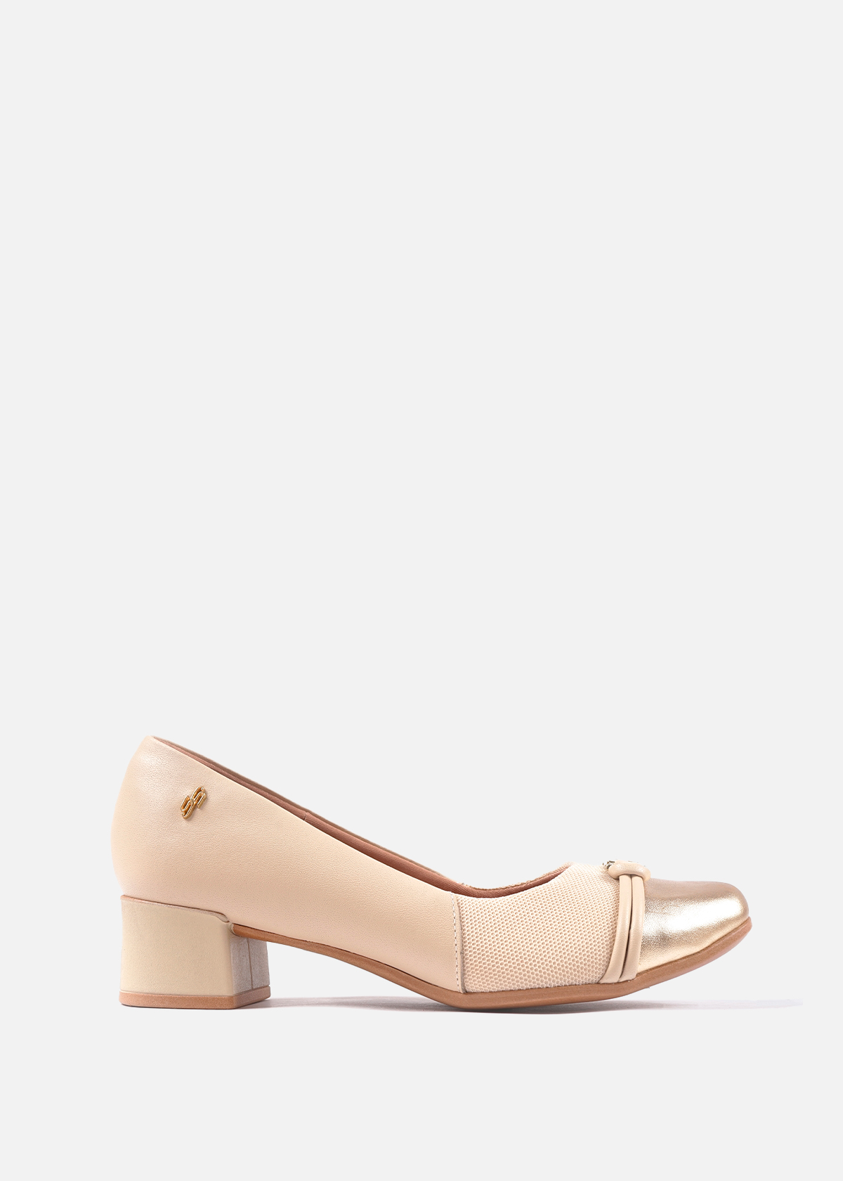 ZAPATOS CASUALES MUJER USAFLEX CUERO PLATA SCARPIN VIEJA USA AJ0103002 - 1