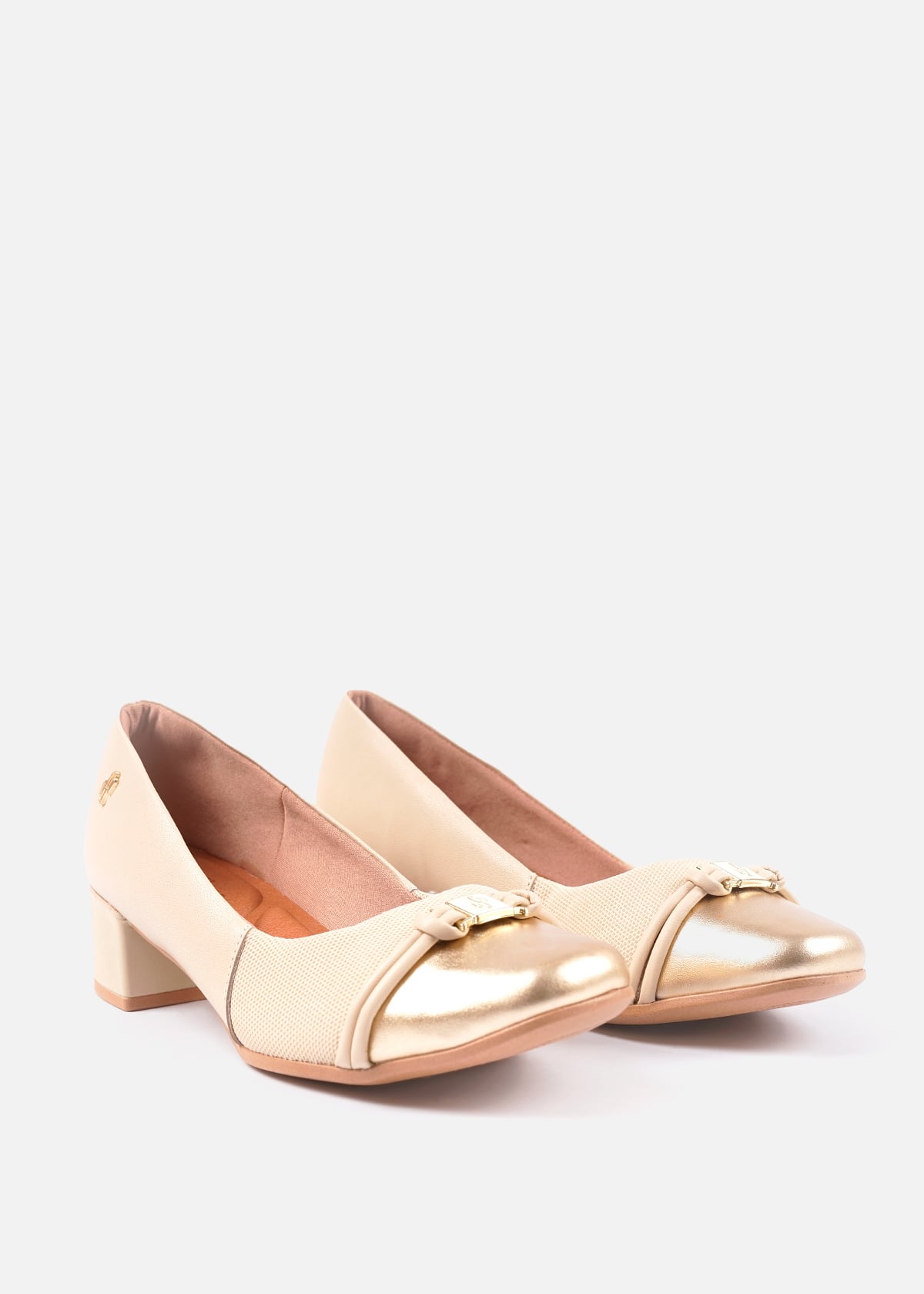 ZAPATOS CASUALES MUJER USAFLEX CUERO PLATA SCARPIN VIEJA USA AJ0103002 - 2