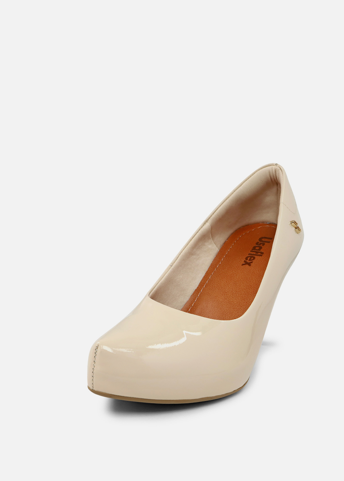 ZAPATOS CASUALES MUJER USAFLEX CUERO VAINILLA SCARPIN USA J5077002 - 2
