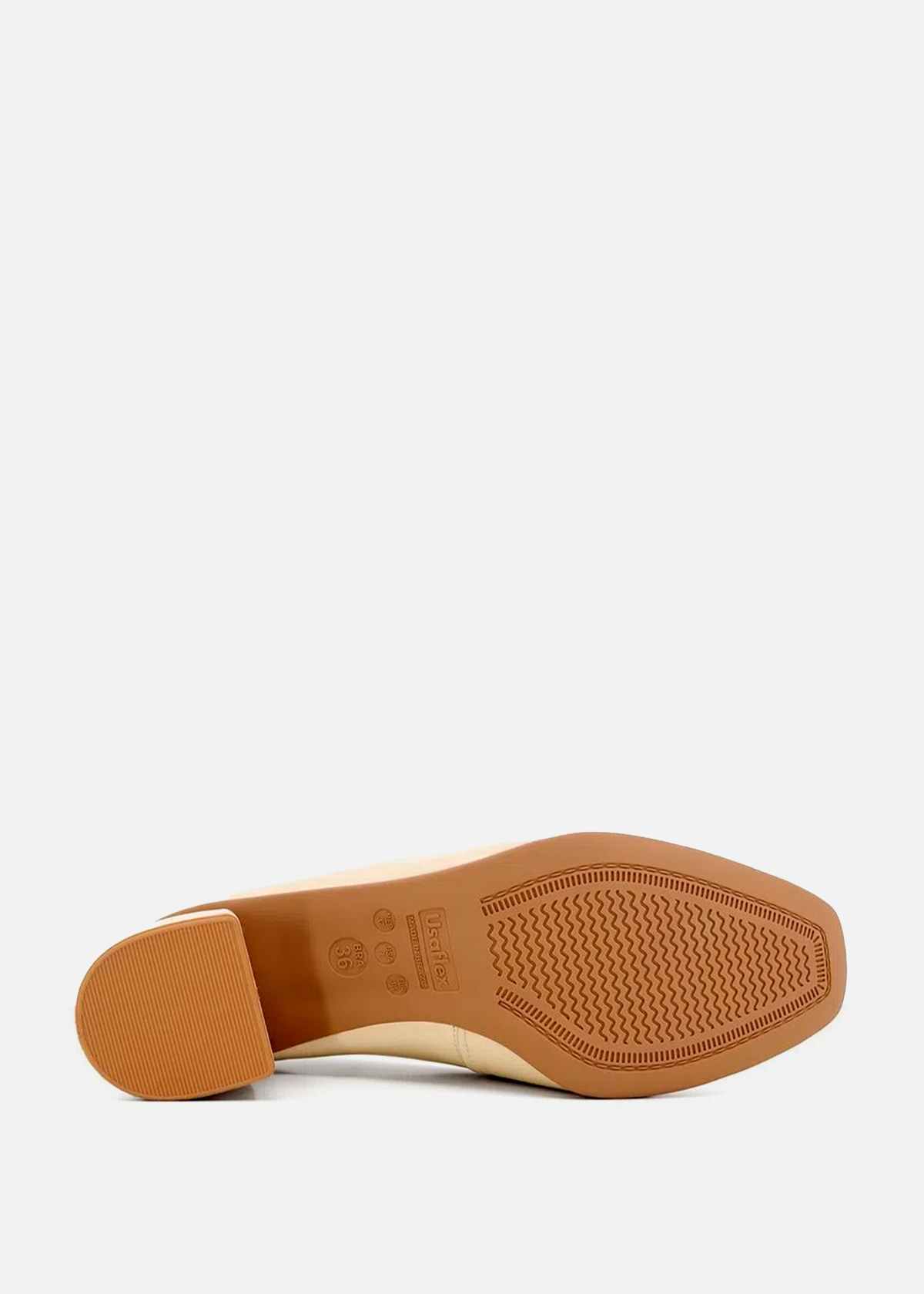 ZAPATOS CASUALES MUJER USAFLEX CUERO VAINILLA SCARPIN USA AC2522010 - 4
