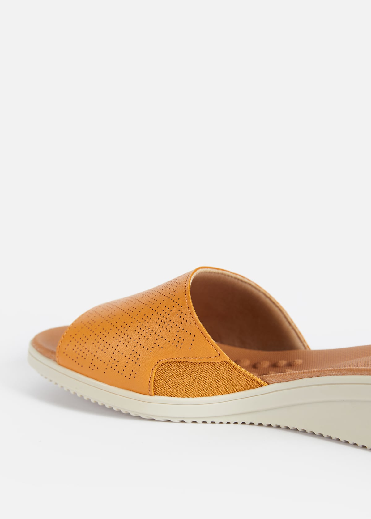 SANDALIAS MUJER USAFLEX CUERO NARANJA VERANO SUECO USA AE2010NAR - 2