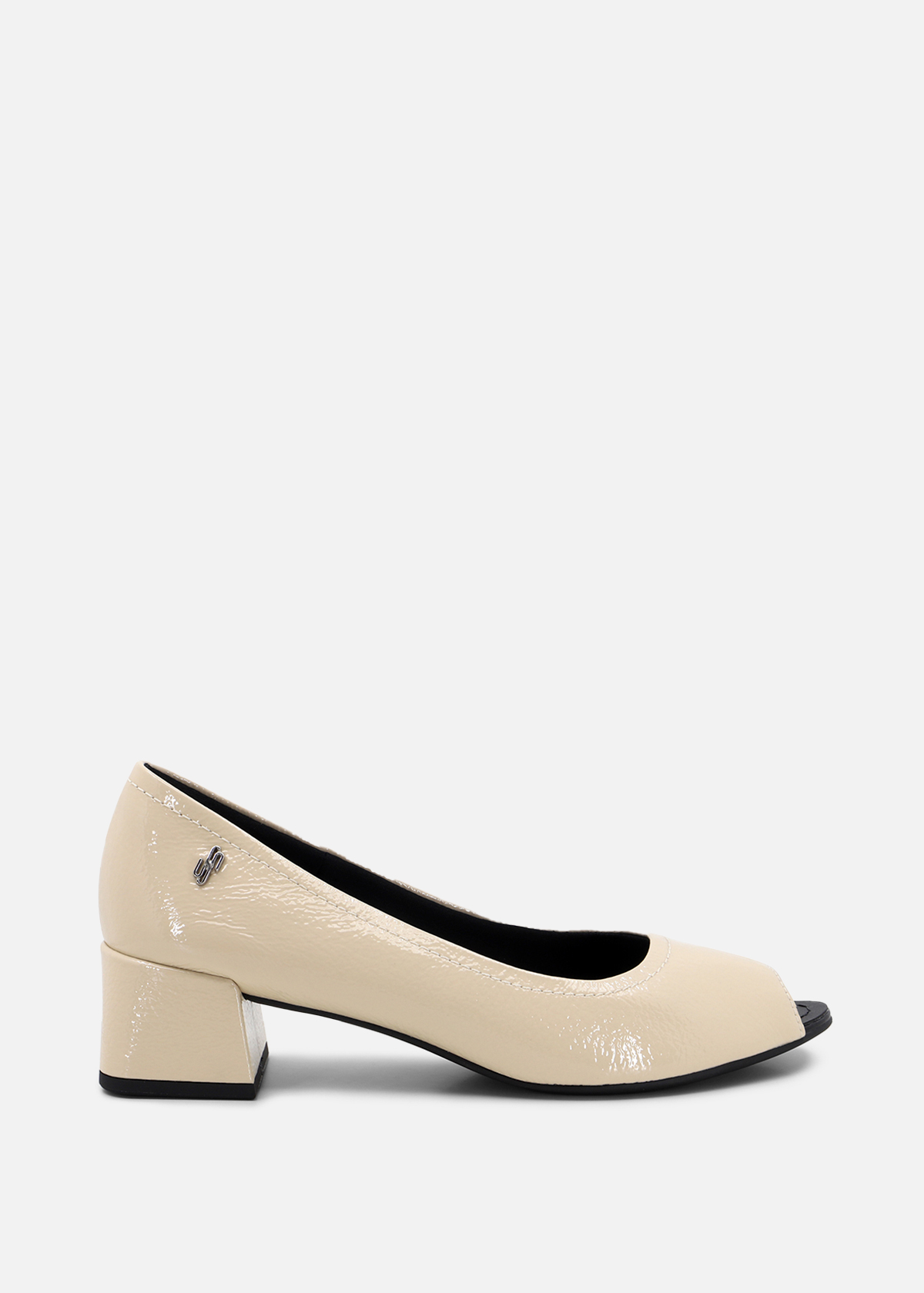 ZAPATOS CASUALES MUJER USAFLEX CUERO VAINILLA PUNTA ABIERTA USA AG1613001 - 1