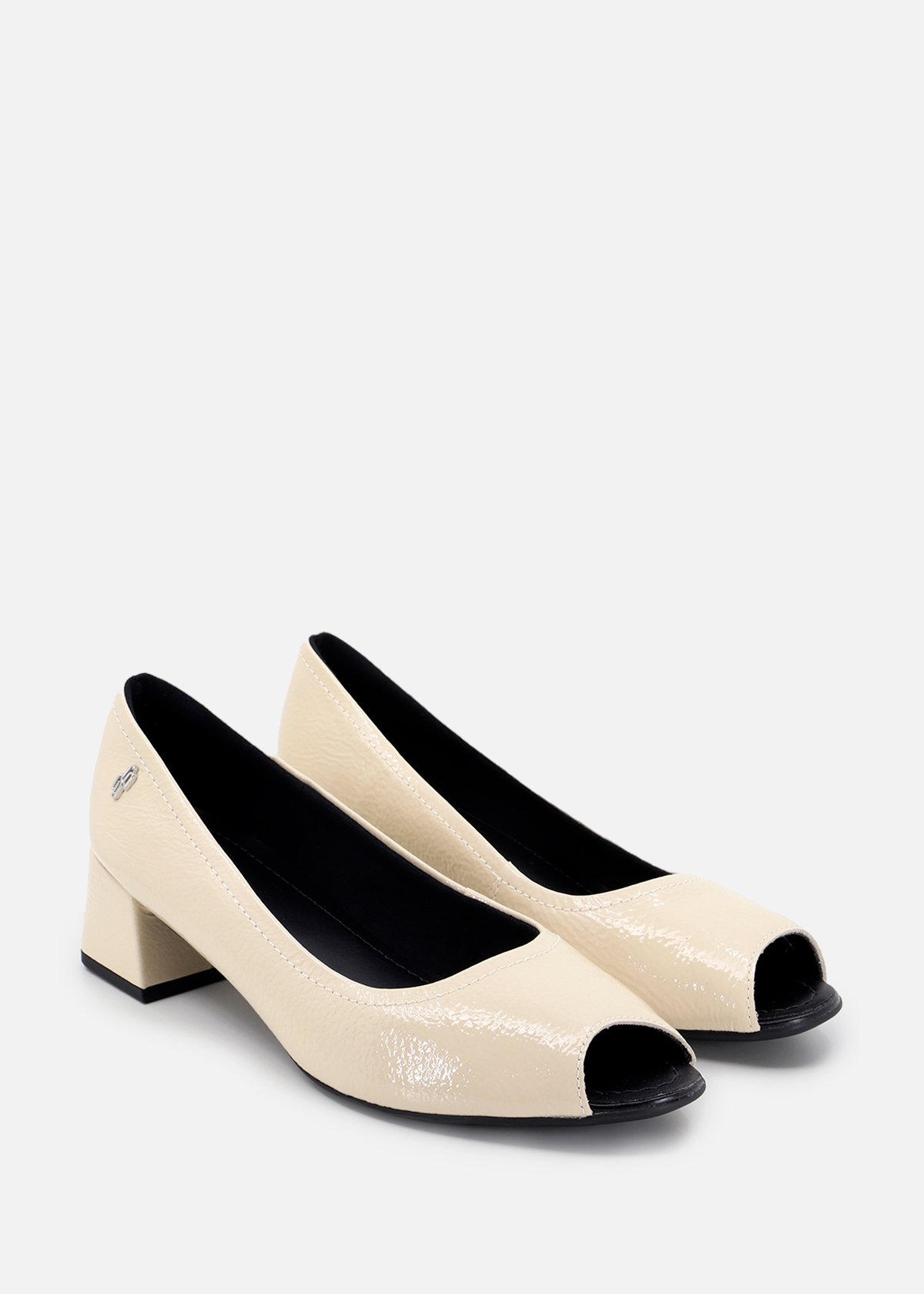 ZAPATOS CASUALES MUJER USAFLEX CUERO VAINILLA PUNTA ABIERTA USA AG1613001 - 2