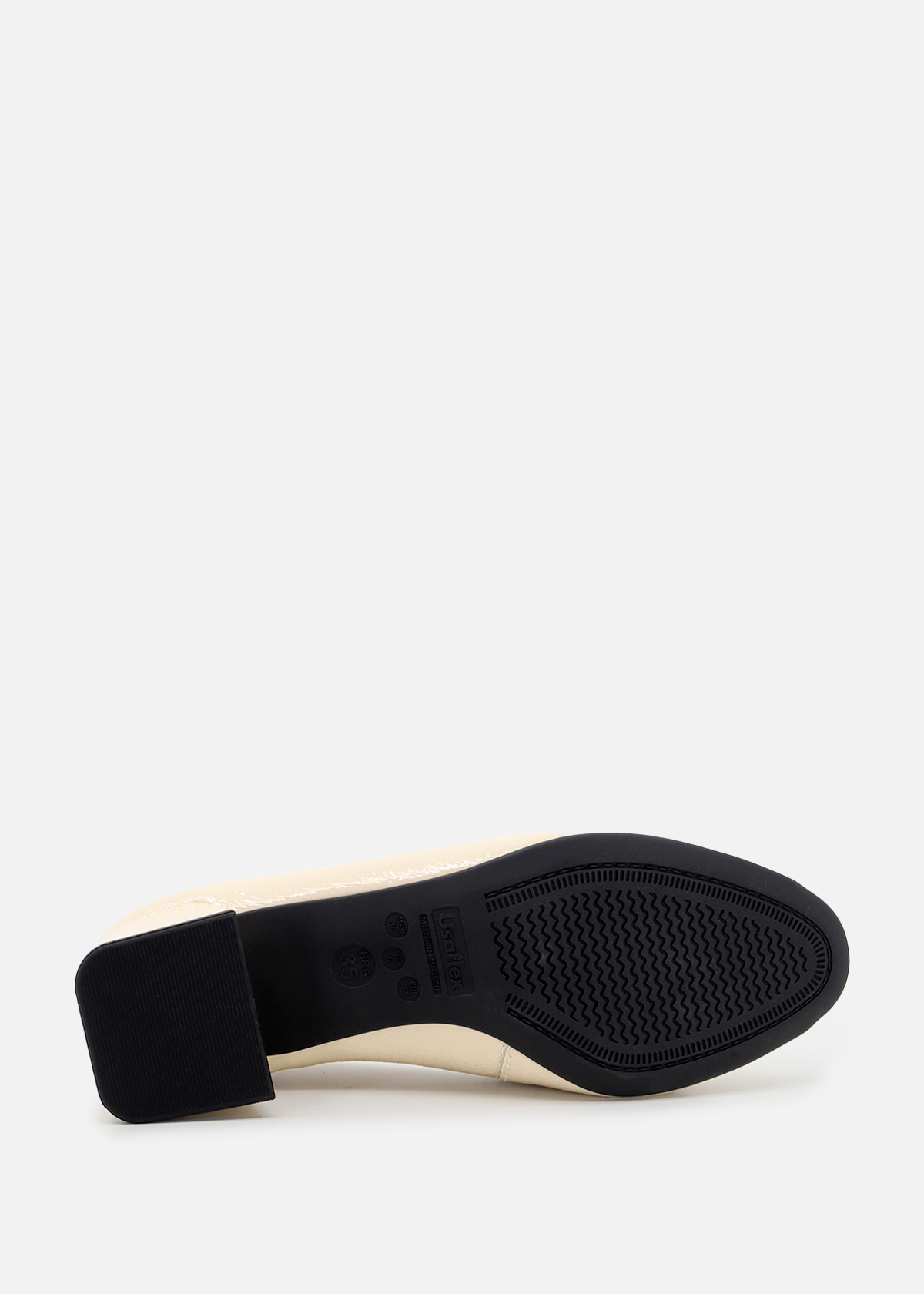 ZAPATOS CASUALES MUJER USAFLEX CUERO VAINILLA PUNTA ABIERTA USA AG1613001 - 4