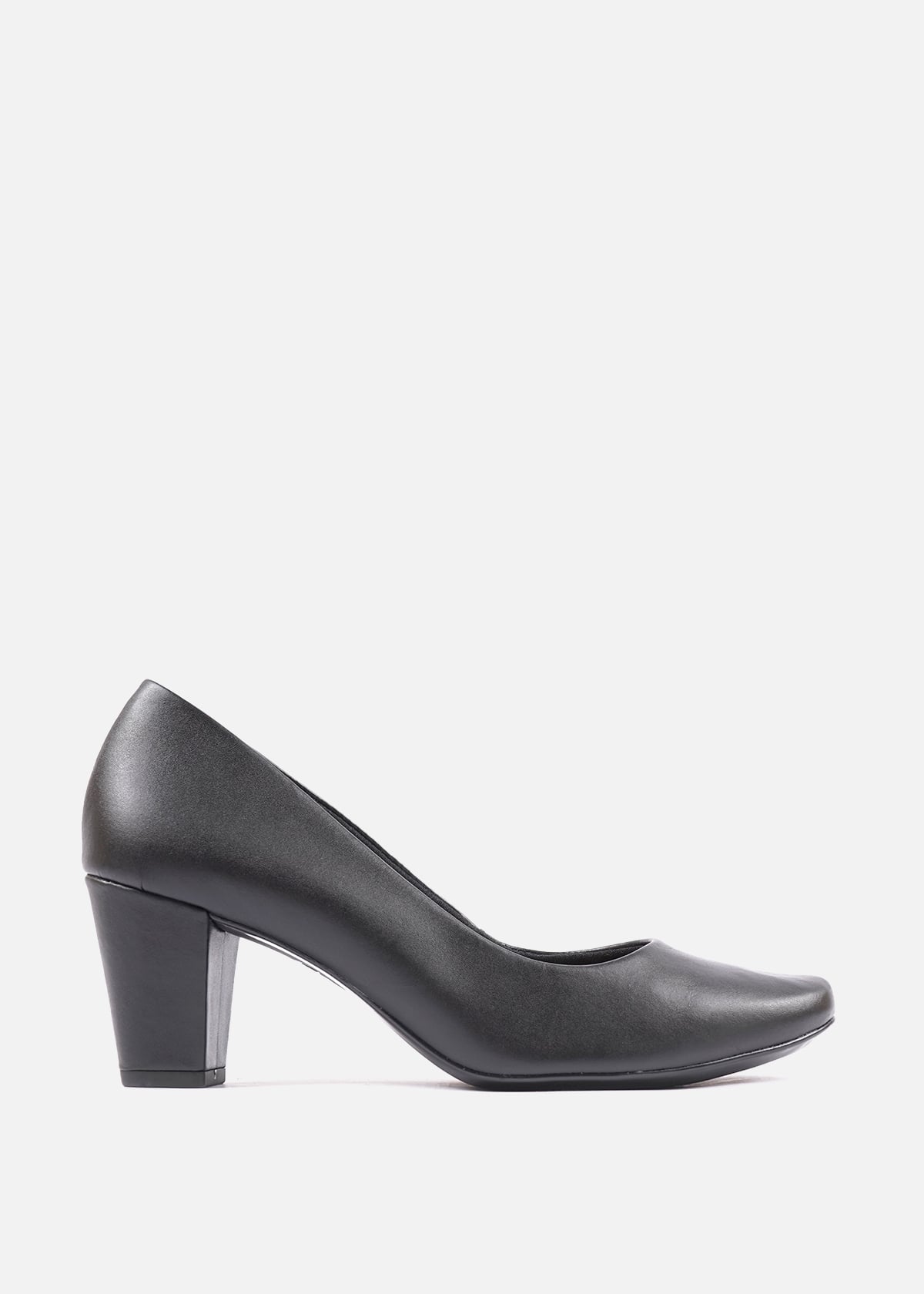 ZAPATOS CASUALES MUJER USAFLEX CUERO NEGRO SCARPIN USA AE1901003 - 1