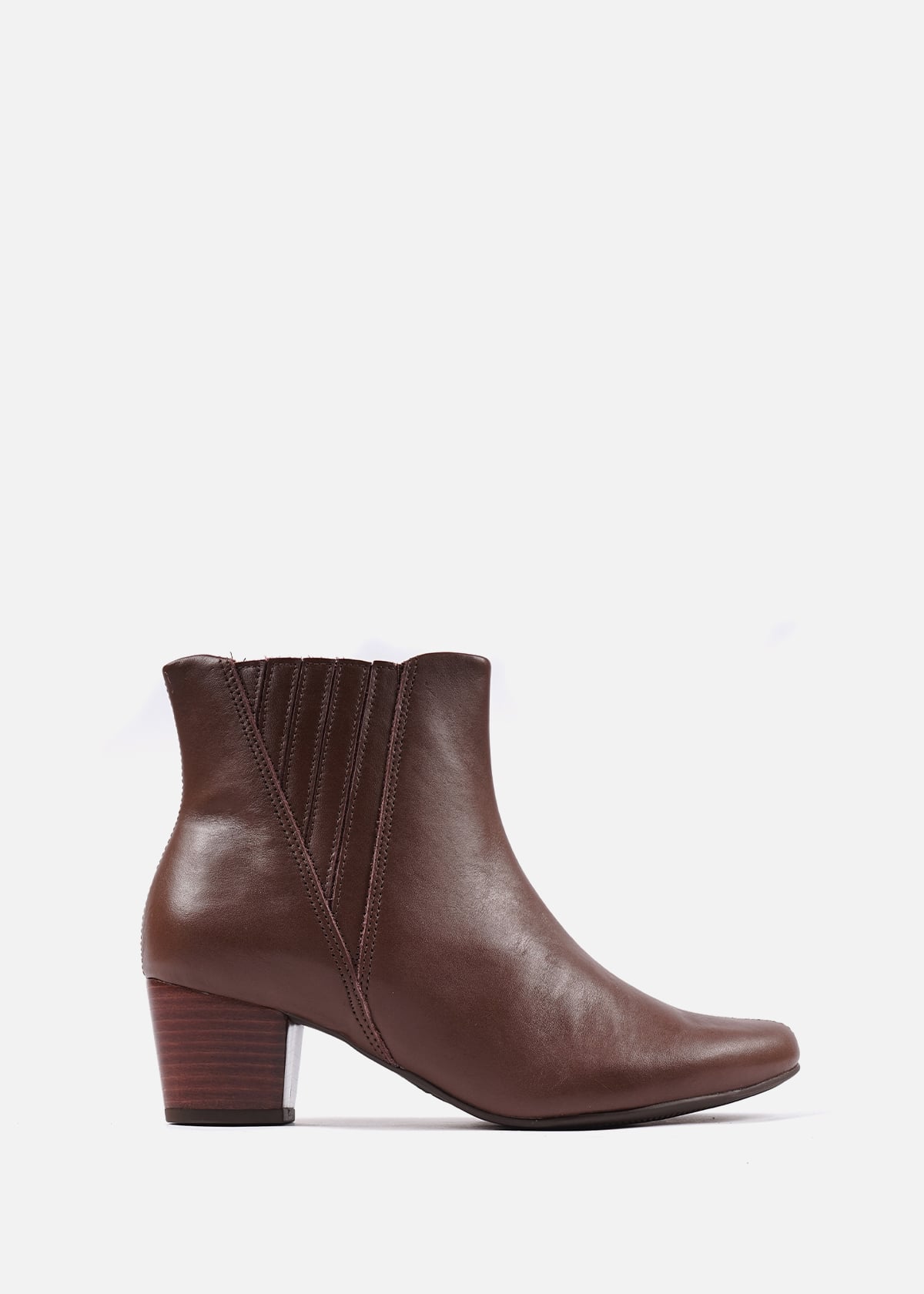 BOTAS MUJER USAFLEX CUERO MARRÓN Q6688003CHO USA - 1